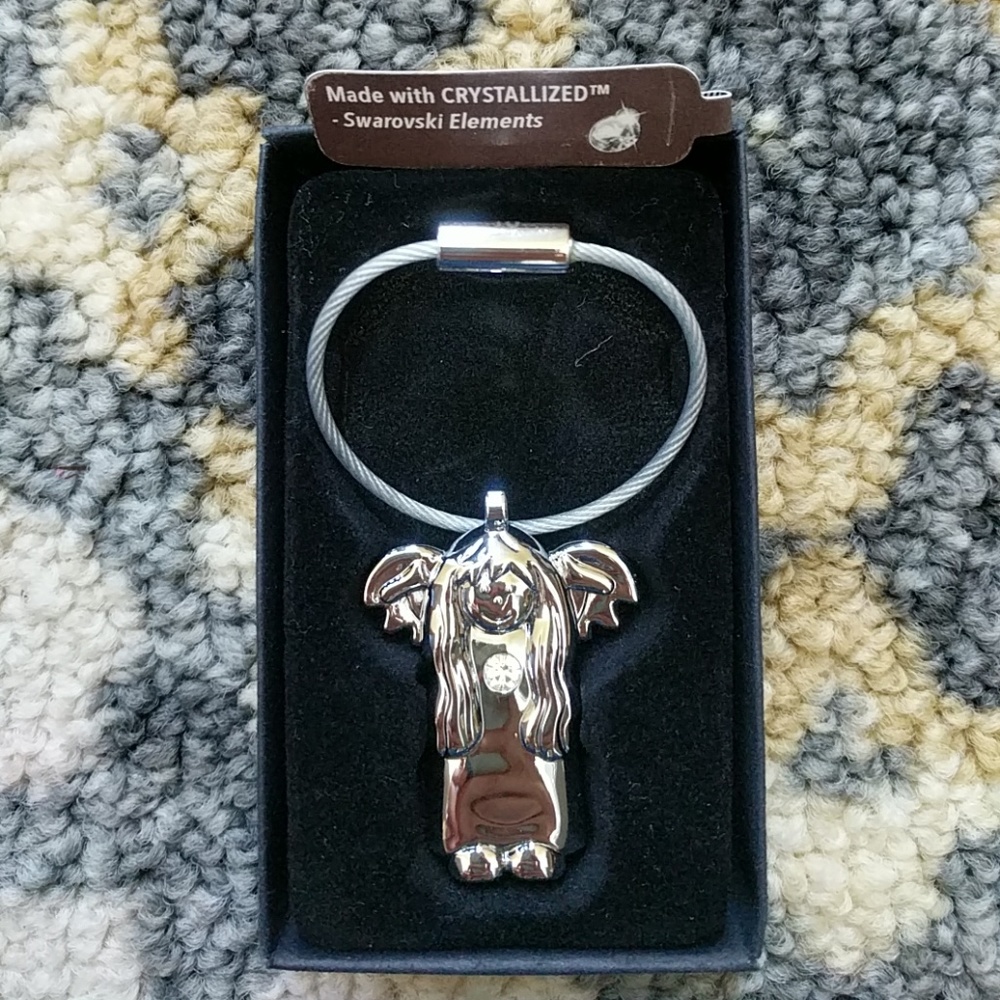 Swarovski crystal key chain
